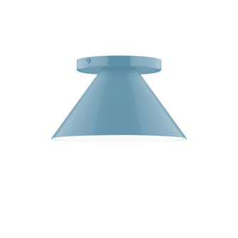 Pinnacle One Light Flush Mount in Light Blue (518|FMD42154)