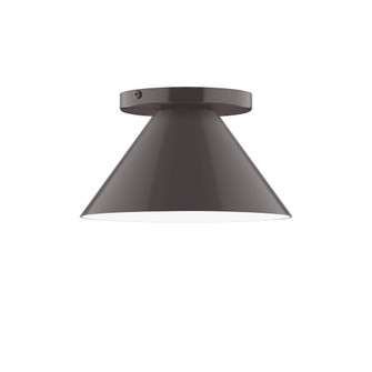 Axis One Light Flush Mount in Architectural Bronze (518|FMD42151)