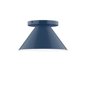 Pinnacle One Light Flush Mount in Navy (518|FMD42150)