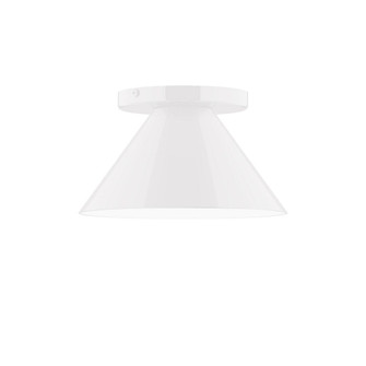 Pinnacle One Light Flush Mount in White (518|FMD42144)