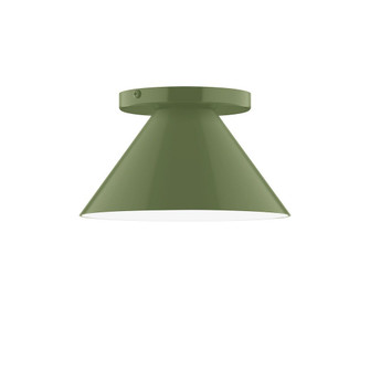 Axis One Light Flush Mount in Fern Green (518|FMD42122)