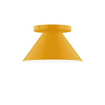Pinnacle One Light Flush Mount in Bright Yellow (518|FMD42121)