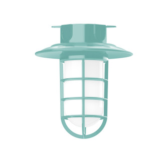 Vaportite One Light Flush Mount in Sea Green (518|FMC05248)