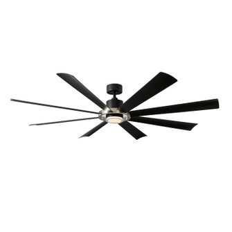 Aura 72'' Ceiling Fan in Brushed Nickel/Matte Black (441|FRW230372L27BNMB)