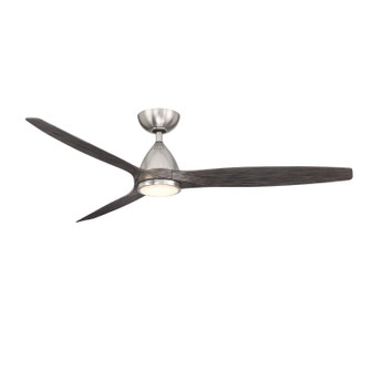 Skylark 62'' Ceiling Fan in Brushed Nickel/Ebony (441|FRW220262LBNEB)