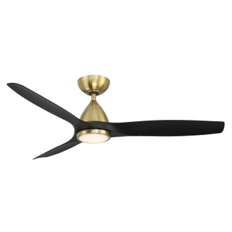 Skylark 54''Ceiling Fan in Soft Brass/Matte Black (441|FRW220254L35SBMB)