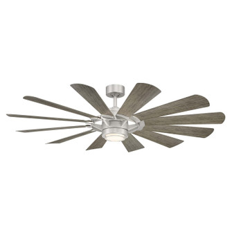 Wynd Mill 65''Ceiling Fan in Steel/Weathered Wood (441|FRW220165L27STWW)