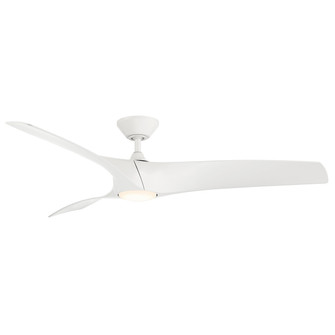 Zephyr 62'' Ceiling Fan in Matte White (441|FRW200662LMW)