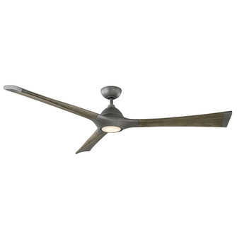 Woody 72''Ceiling Fan in Graphite/Weathered Gray (441|FRW181472LGHWG)