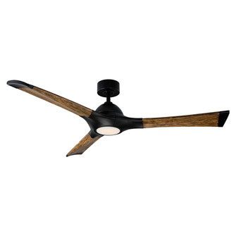 Woody 60''Ceiling Fan in Matte Black/Distressed Koa (441|FRW181460LMBDK)