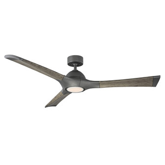 Woody 60''Ceiling Fan in Graphite/Weathered Gray (441|FRW181460LGHWG)