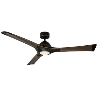 Woody 60''Ceiling Fan in Bronze/Dark Walnut (441|FRW181460L35BZDW)