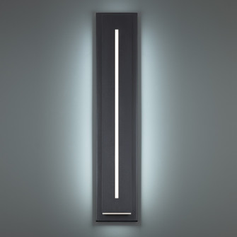 Midnight LED Outdoor Wall Sconce in Black (281|WSW6623635BK)