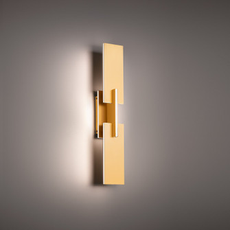 Amari LED Wall Sconce in Aged Brass (281|WS79022AB)