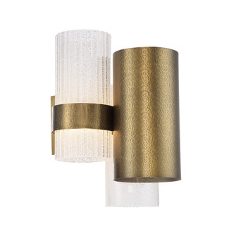 Harmony LED Wall Sconce in Aged Brass (281|WS71014AB)