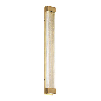 Tower LED Bath Light in Aged Brass (281|WS58827AB)