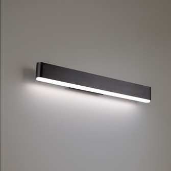 0 to 60 LED Bath & Vanity Light in Black (281|WS5613730BK)