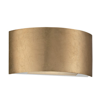 Vermeil LED Wall Sconce in Gold Leaf (281|WS11311GL)