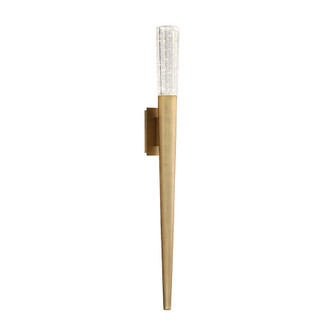 Scepter LED Wall Sconce in Aged Brass (281|WS10830AB)