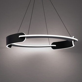 Ilios LED Pendant in Black (281|PD86332BK)