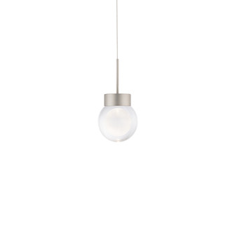 Double Bubble LED Mini Pendant in Satin Nickel (281|PD82006SN)