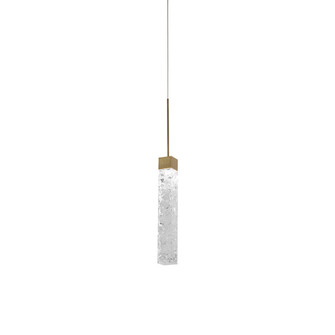 Minx LED Mini Pendant in Aged Brass (281|PD78013AB)