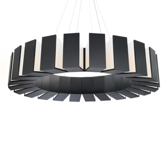 Chronos LED Chandelier in Black (281|PD75950BK)