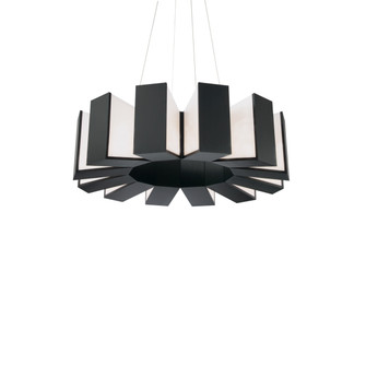 Chronos LED Chandelier in Black (281|PD75934BK)