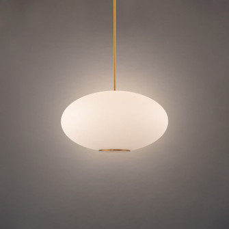 Illusion LED Pendant in Aged Brass (281|PD7231627AB)