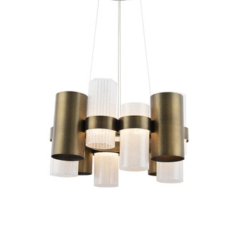 Harmony LED Chandelier in Aged Brass (281|PD71027AB)