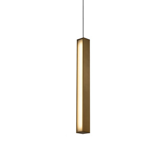 Chaos LED Mini Pendant in Aged Brass (281|PD64820AB)