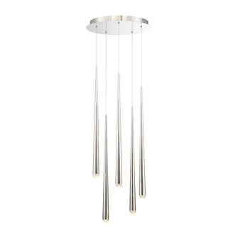 Cascade LED Pendant in Polished Nickel (281|PD41705RPN)