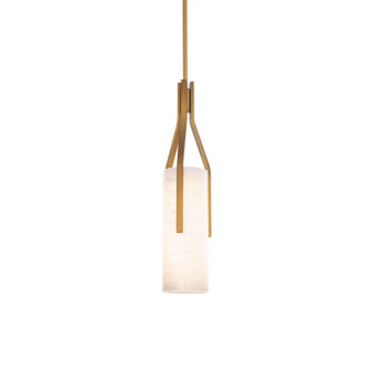 Firenze LED Chandelier in Aged Brass (281|PD40222AB)