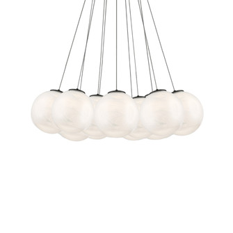 Cosmic LED Chandelier in Black (281|PD28812BK)