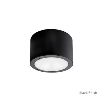 Vessel LED Outdoor Flush Mount in Black (281|FMW9100BK)