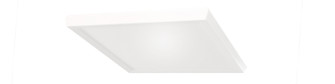 Logo LED Flush Mount in White (281|FM4407WT)
