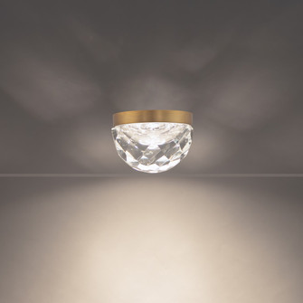 Cascade LED Flush Mount in Aged Brass (281|FM41706AB)