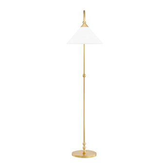 Sang One Light Floor Lamp in Aged Brass (428|HL682401AGB)