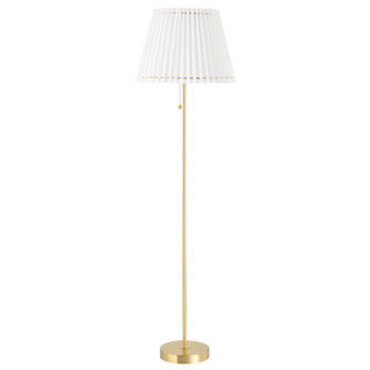 Demi LED Floor Lamp in Aged Brass (428|HL476401AGB)
