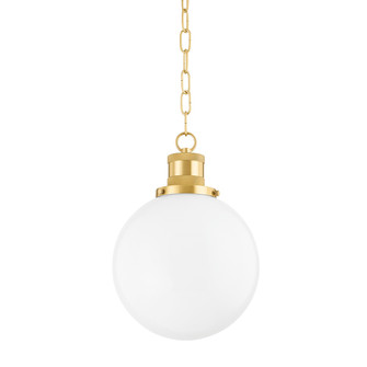 Beverly One Light Pendant in Aged Brass (428|H770701SAGB)