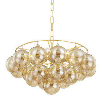 Mimi Six Light Chandelier in Aged Brass (428|H711806AGB)