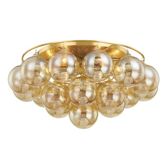 Mimi Six Light Flush Mount in Aged Brass (428|H711506AGB)