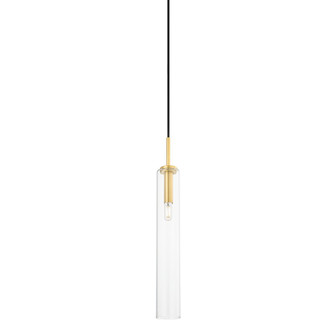 Nyah One Light Pendant in Aged Brass (428|H701701SAGB)