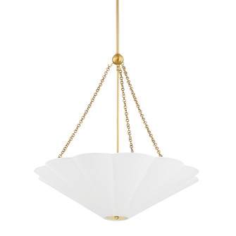 Alana Three Light Pendant in Aged Brass (428|H676703AGB)