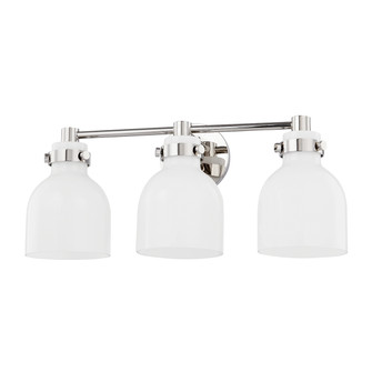Elli Three Light Bath and Vanity in Polished Nickel (428|H649303PN)