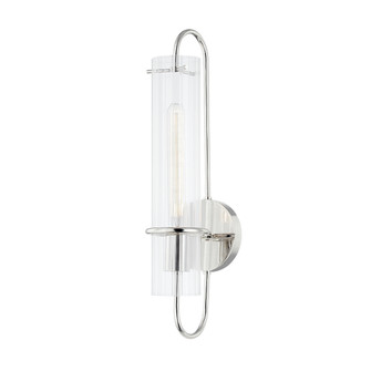 Beck One Light Wall Sconce in Polished Nickel (428|H640101PN)