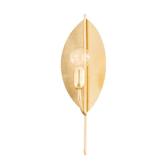 Lorelei One Light Wall Sconce in Vintage Gold Leaf (428|H639101VGL)