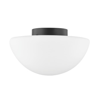 Andrea One Light Flush Mount in Soft Black (428|H611502SBK)