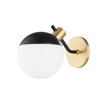 Miranda LED Wall Sconce in Aged Brass/Soft Black (428|H573101AGBSBK)