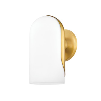 Mabel One Light Bath and Vanity in Aged Brass (428|H550301AGB)